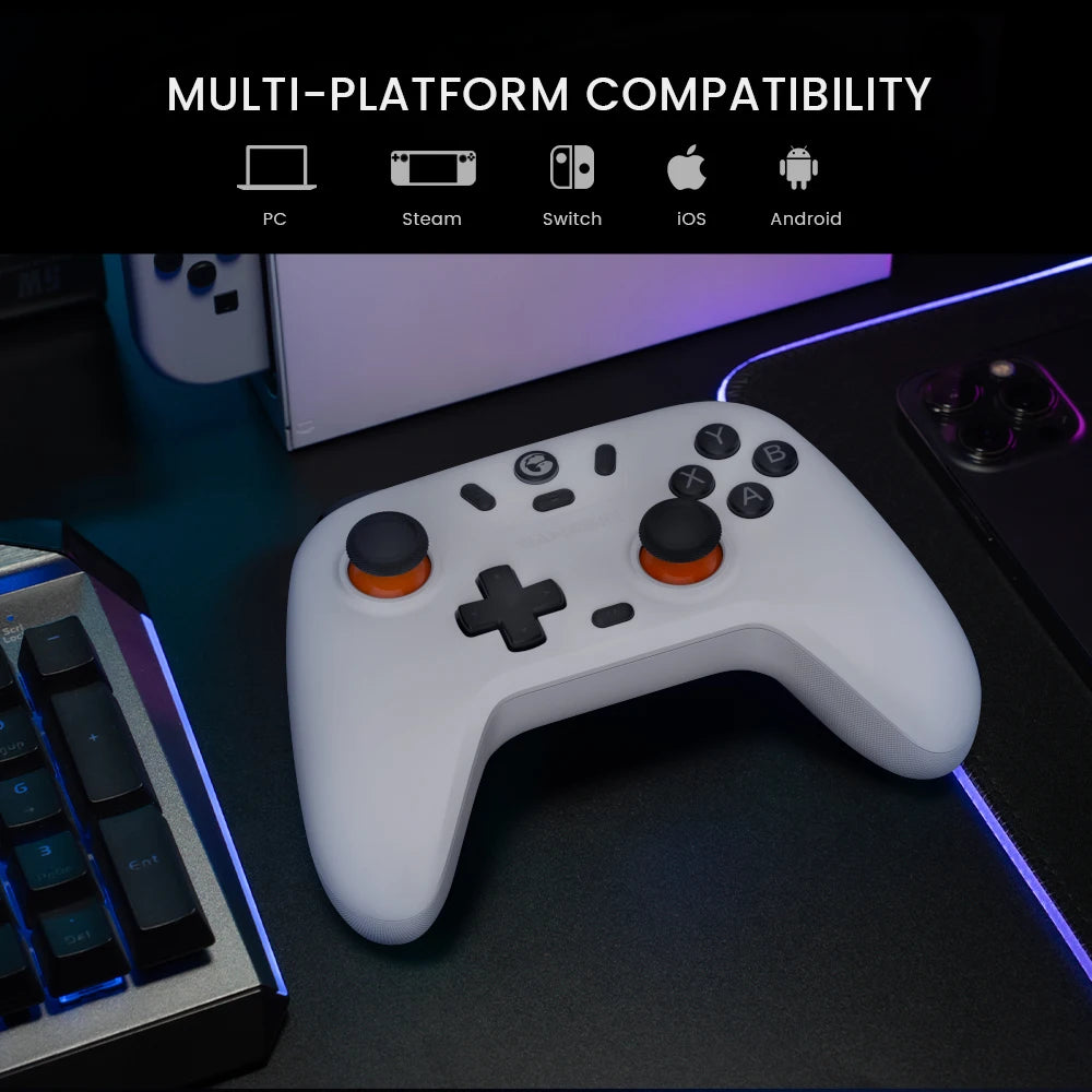 Gamesir Nova Lite Wireless Gamepad Controller - Bluetooth, Dongle, and Wired Compatibility for Switch, Android, iOS, PC, and Steam Games