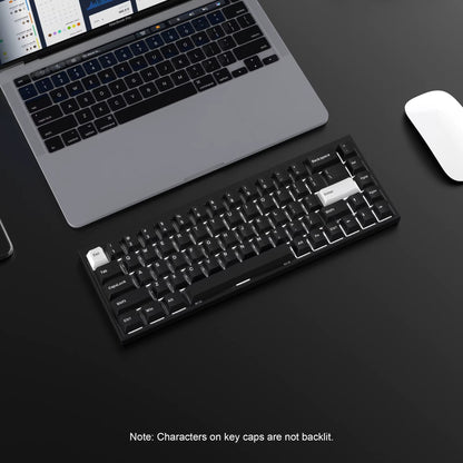 168-Key Double Shot PBT Keycap Set for Cherry MX and Gateron Switches - Custom WOB Cherry Profile Gaming Keyboard Keycaps