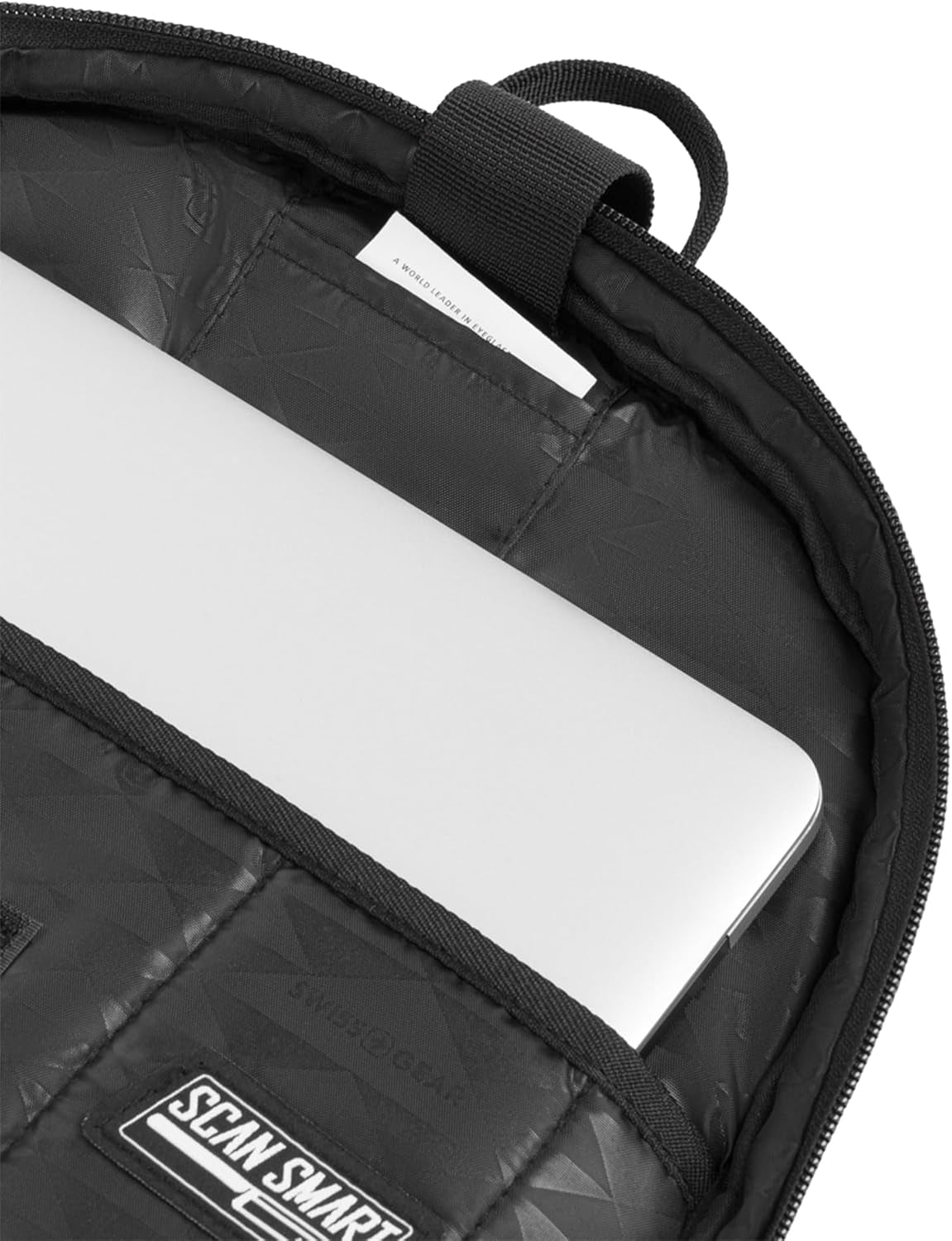 Travel Tech Elite Laptop Backpack – Fits Laptops up to 16” – Scansmart Tsa-Friendly Backpack with USB Port, Shoe Compartment & Organizer Pockets – Black Dot