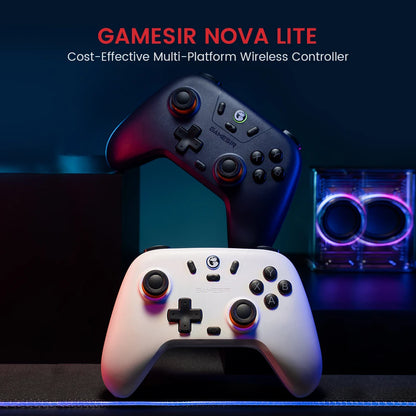 Gamesir Nova Lite Wireless Gamepad Controller - Bluetooth, Dongle, and Wired Compatibility for Switch, Android, iOS, PC, and Steam Games